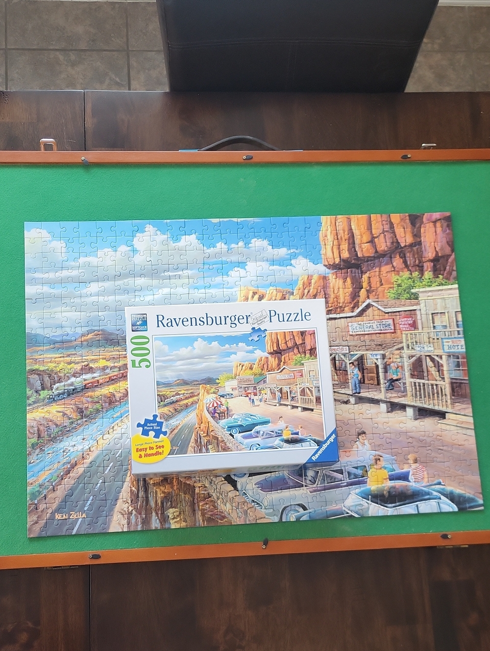 Ravensburger 500 Piece Puzzle Scenic Overlook